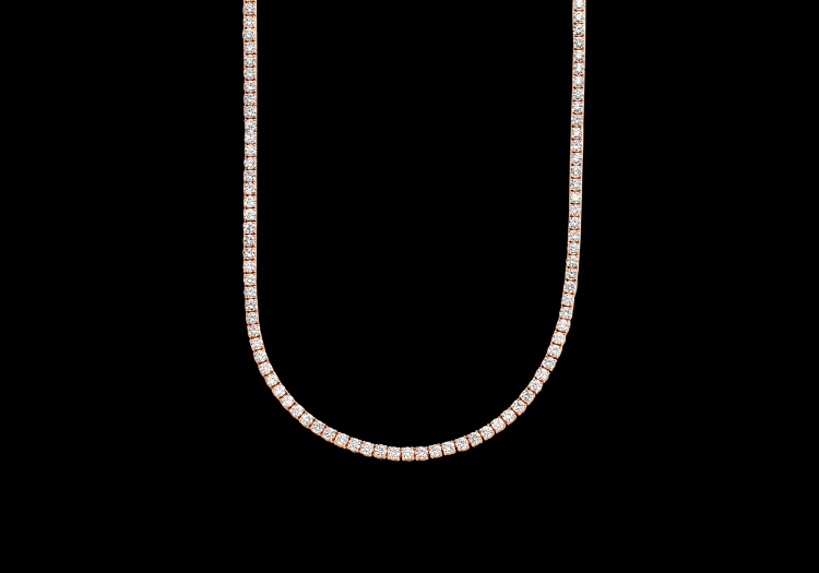 Diamond riviera necklace