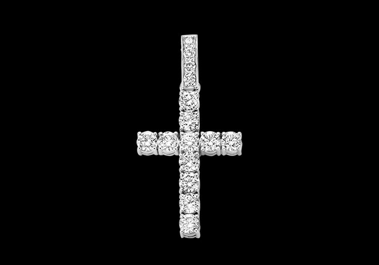 Small Diamond Cross