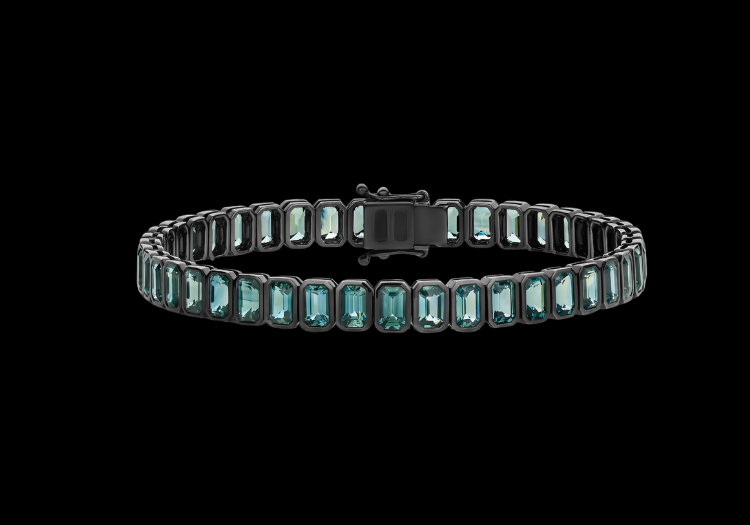 Green Sapphire Bracelet