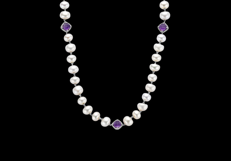 Diamond Colorstone Collier