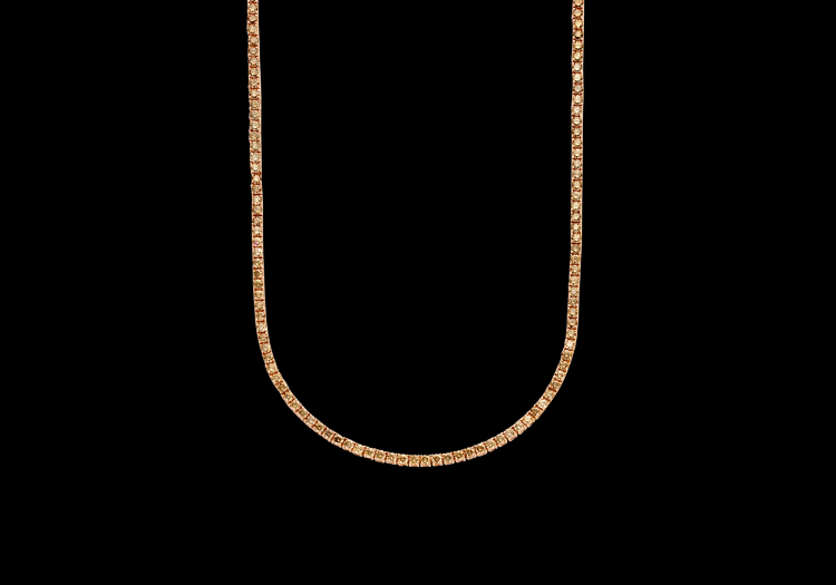 Brown Diamonds Necklace