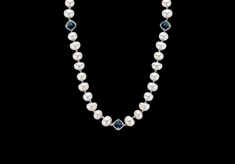 Diamond Colorstone Collier