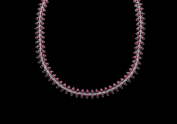 Diamond Colorstone Collier